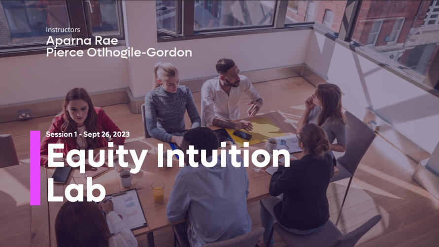 Equity Intuition