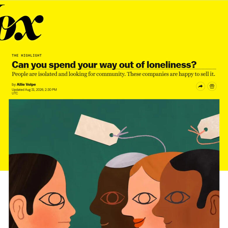 Can you spend your way out of loneliness?